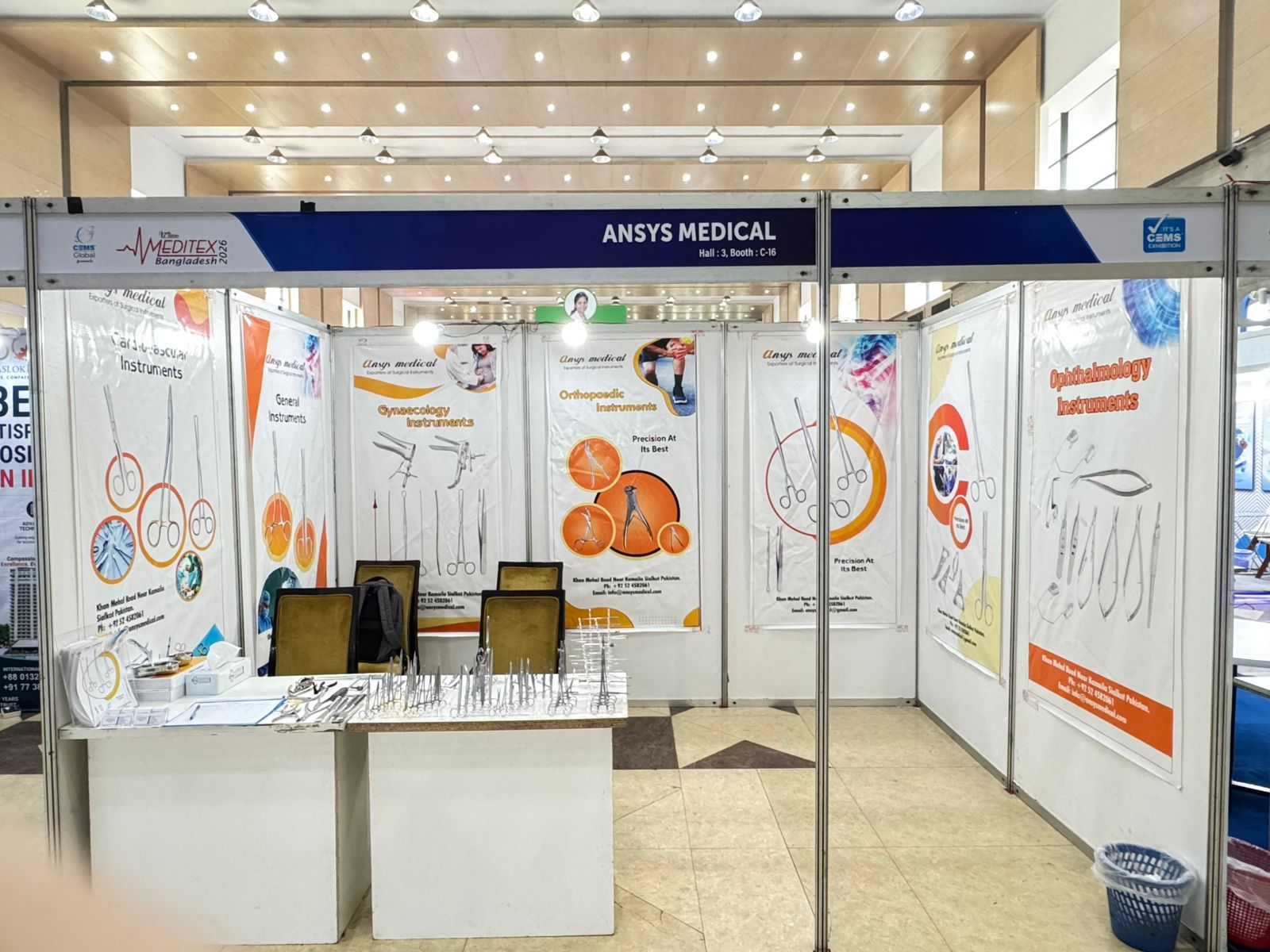 surgical instrument supplier Bangladesh Meditex 2026 Ansys Medical